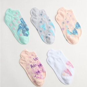 Torrid Mint and Pink Stitch No-Show Socks